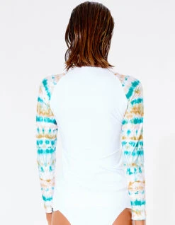 RIP CURL SUMMER BREEZE RELAXED LONG SLEEVE -Salty Crew Shop rip curl summer breeze lycra maniche lunghe donna 1