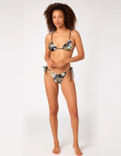 RIP CURL SUN DANCE TRIANGLE SET BLACK -Salty Crew Shop rip curl sun dance tri set bikini black donna