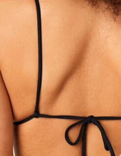 RIP CURL SUN DANCE TRIANGLE SET BLACK -Salty Crew Shop rip curl sun dance tri set bikini black donna 4