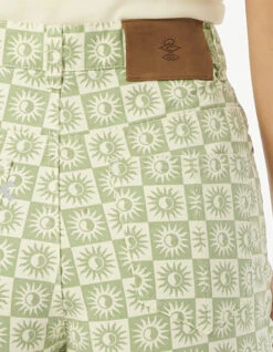 RIP CURL SUNBURST STRAUGHT LEG JEANS -Salty Crew Shop rip curl sunburst pantaloni gamba dritta donna 4