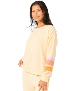 Salty Crew Shop -Salty Crew Shop rip curl sunday swell felpa girocollo beige 1