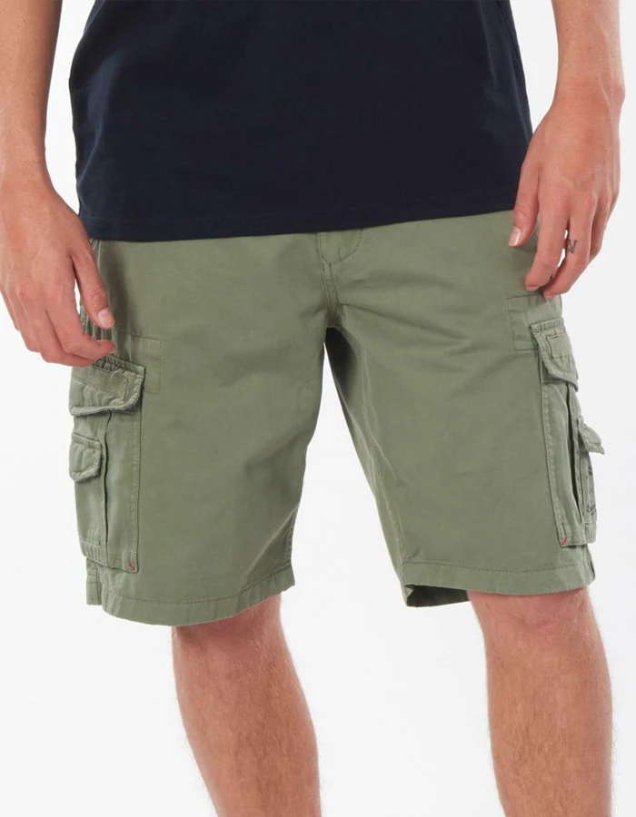 RIP CURL TRAIL CARGO WALKSHORTS 21" MID GREEN 3 RIP CURL TRAIL CARGO WALKSHORTS 21" MID GREEN - Image 3