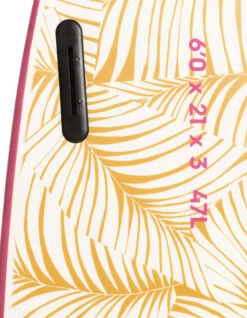 ROXY 6’0" SOFTBOARD BAT FISH TROPICAL PINK -Salty Crew Shop roxy 6 0 softboard bat fish tropical pink 22 2