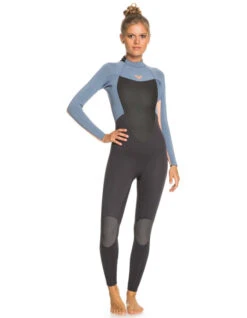 ROXY 4/3 PROLOGUE BACK ZIP WETSUIT FOR WOMEN -Salty Crew Shop roxy prologue 4 3 back zip muta intera donna 6