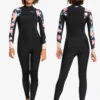 ROXY 4/3 SWELL SERIES CHEST ZIP WETSUIT FOR WOMEN