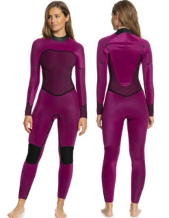 ROXY 5/4/3 SWELL SERIES HOODED CHEST ZIP 10 ROXY 5/4/3 SWELL SERIES HOODED CHEST ZIP -Salty Crew Shop roxy swell series 5 4 3 muta donna front zip black