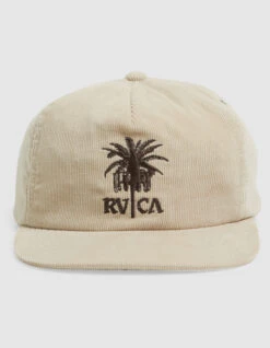 RVCA RADIO PALM STRAPBACK CORDUROY CAP -Salty Crew Shop rvca radio palms cappellino 1