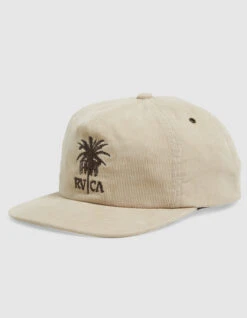 RVCA RADIO PALM STRAPBACK CORDUROY CAP -Salty Crew Shop rvca radio palms cappellino 3