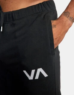 RVCA SWIFT SWEATPANT BLACK -Salty Crew Shop rvca va swift sweat pant black 10
