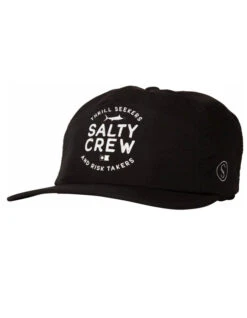 SALTY CREW MULLET BLACK 5 PANEL SUNHAT