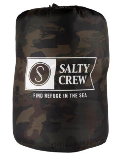 SALTY CREW OVERNIGHTER CAMO SLEEPING BAG -Salty Crew Shop salty crew overnighter camo sacco a pelo