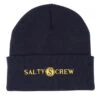 SALTY CREW RAILED BEANIE NAVY