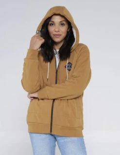 SALTY CREW SEEKING SHERPA HOODY WORKWEAR BROWN -Salty Crew Shop salty crew seeking sherpa hoody workwear brown