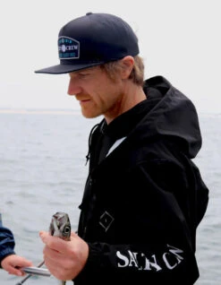 SALTY CREW TIPPED SNAP JACKET BLACK -Salty Crew Shop salty crew tipped snap jacket black 3