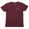 SALTY CREW TIPPET BURGUNDY TEE