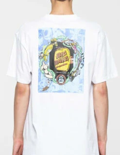 SANTA CRUZ BIG BALLS AD T-SHIRT WHITE -Salty Crew Shop santa cruz big balls ad t shirt white