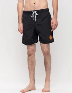 SANTA CRUZ CLASSIC DOT SWIM SHORT 17" BLACK -Salty Crew Shop santa cruz classic dot swimshort butter 17 5