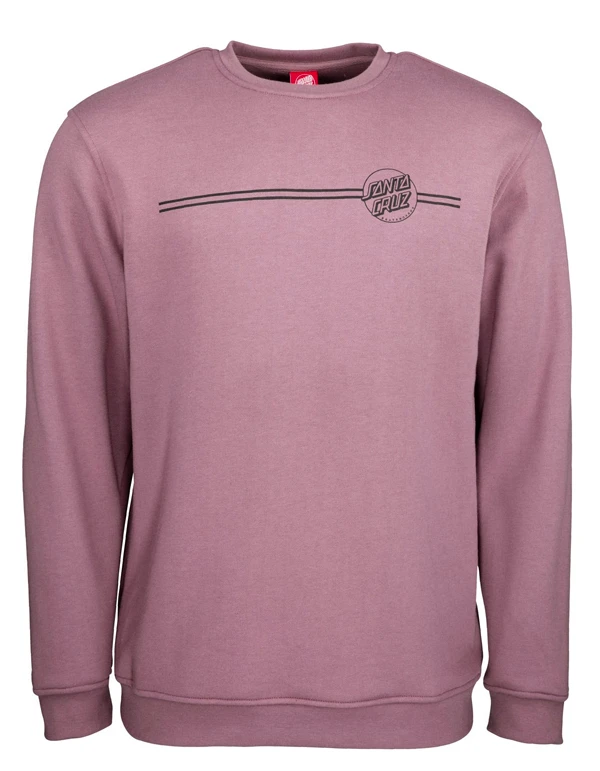 SANTA CRUZ OPUS DOT STRIPE CREW WASHED GRAPE 5 SANTA CRUZ OPUS DOT STRIPE CREW WASHED GRAPE - Image 5