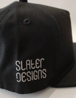 SLATER DESIGN ICON DAD HAT BLACK -Salty Crew Shop slater design icon dad cappello black 3