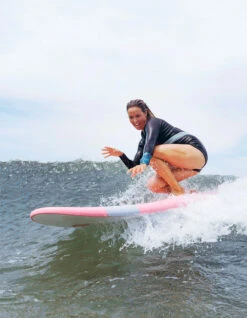 SOFTECH SALLY FITZGIBBONS SIGNATURE HANDSHAPED PINK -Salty Crew Shop softech sally fitzgibbon signture handshaped softboard pink 3