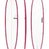 TORQ TET 8'6" LONGBOARD PINLINE COLOR RAIL RED