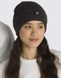 VANS MTE CUFF BEANIE BLACK HEATHER -Salty Crew Shop vans berretto mte cuff beanie black heather 2