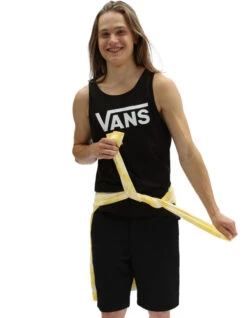VANS CLASSIC TANK BLACK -Salty Crew Shop vans canotta vans classic black 2