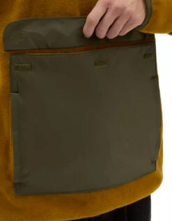 VANS MAMMOTH PULLOVER BROWN GREEN -Salty Crew Shop vans felpa mammoth brown green 6