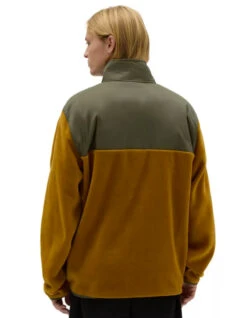 VANS MAMMOTH PULLOVER BROWN GREEN -Salty Crew Shop vans felpa mammoth brown green 7