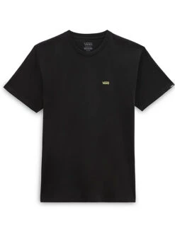 VANS LEFT CHEST LOGO T-SHIRT BLACK EVEN -Salty Crew Shop vans left chest logo t shirt black even 4