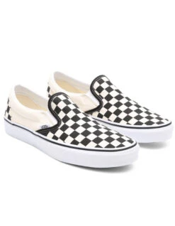 VANS CHECKERBOARD CLASSIC SLIP-ON SHOES -Salty Crew Shop vans scarpe classic slip on checkerboard 6