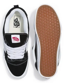 VANS KNU SKOOL SHOES BLACK TRUE WHITE -Salty Crew Shop vans scarpe knu skoo black true white 2
