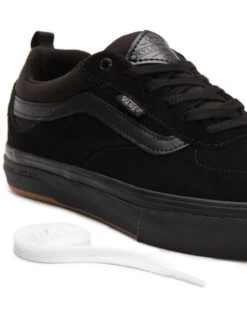 VANS KYLE WALKER PRO SKATE SHOES BLACKOUT -Salty Crew Shop vans scarpe kyle walker blackout 1