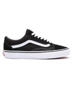 VANS OLD SKOOL SHOES BLACK WHITE