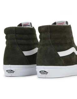 VANS PIG SUEDE SK8-HI SHOES -Salty Crew Shop vans scarpe sk8 hi suede grape leaf 1