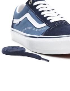 VANS SKATE OLD SKOOL SHOES BLUE NAVY -Salty Crew Shop vans scarpe skate old skool blue navy 4