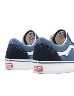 VANS SKATE OLD SKOOL SHOES BLUE NAVY -Salty Crew Shop vans scarpe skate old skool blue navy 5