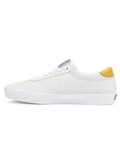 VANS SUEDE SPORT SHOES WHITE -Salty Crew Shop vans scarpe skate sport white 4