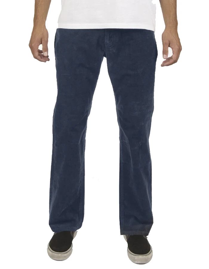 VISSLA BORDER C CORD 5 PKT PANT MIDNIGHT