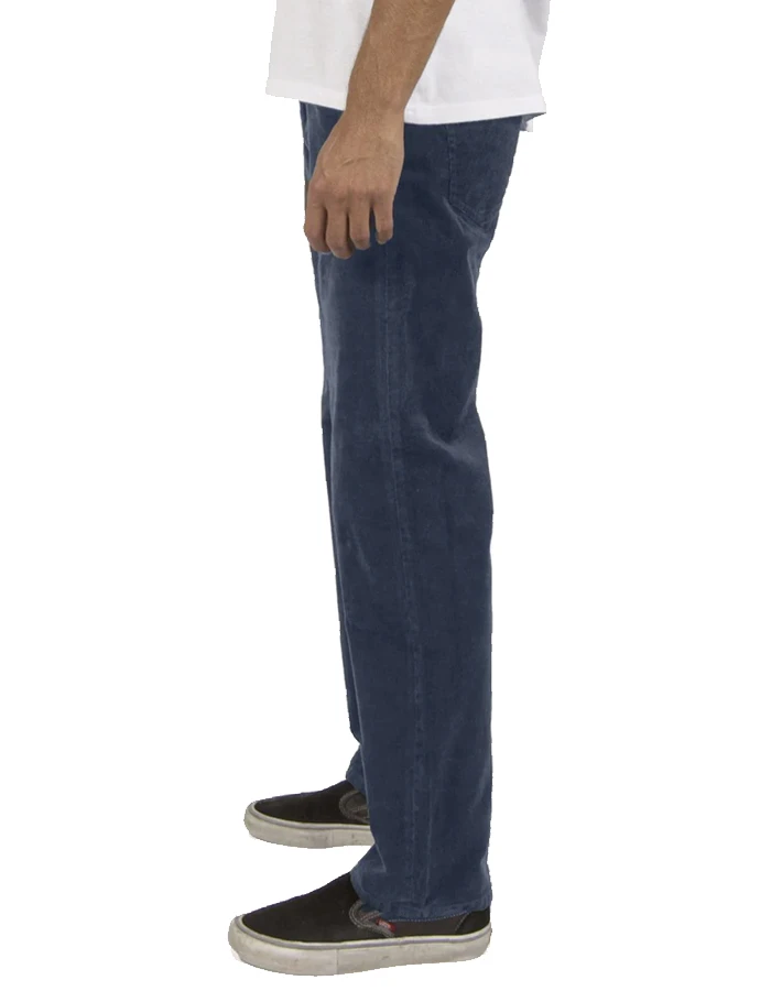 VISSLA BORDER C CORD 5 PKT PANT MIDNIGHT - Image 4