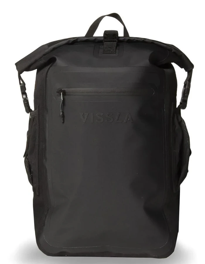 VISSLA NORTH SEAS 18L DRY BACKPACK BLACK 2 VISSLA NORTH SEAS 18L DRY BACKPACK BLACK - Image 2