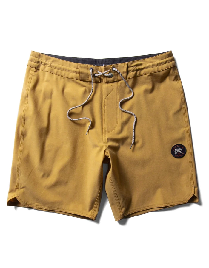 VISSLA BOARDSHORT SOLID SETS 18.5'' GOLD CORAL