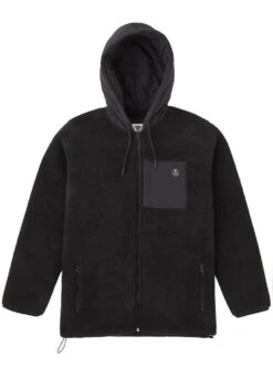 VISSLA WALTER SHERPA FLEECE BLACK