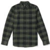 VOLCOM CADEN PLAID SHIRT BLACK
