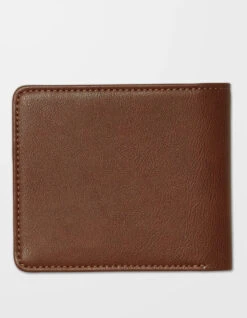VOLCOM SLIM STONE S WALLET BROWN -Salty Crew Shop volcom slim stone s portafoglio brown 2