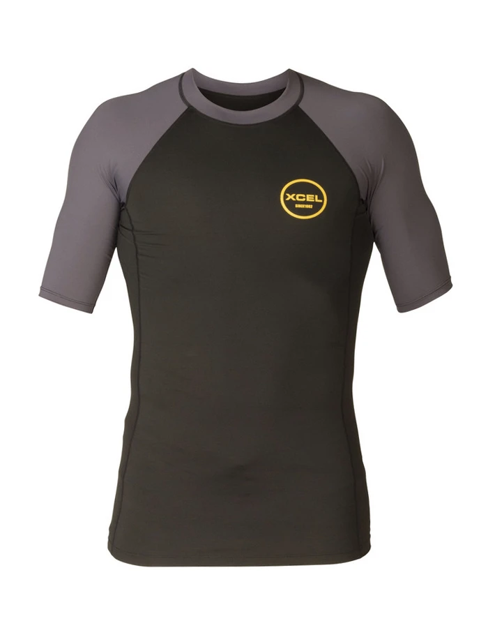 XCEL LYCRA MEN'S ALEX SS BLACK 1 XCEL LYCRA MEN'S ALEX SS BLACK