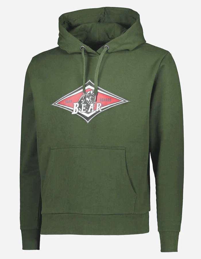 Salty Crew Shop -Salty Crew Shop bear surfboards felpa logo con cappuccio beetle